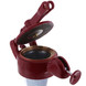 Red Fuel Cap Assembly with Strainer - Aircraft Ground Support Equipment (Compatible with TUG, Stewart & Stevenson, Trilectron GSE)