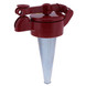 Red Fuel Cap Assembly with Strainer - Aircraft Ground Support Equipment (Compatible with TUG, Stewart & Stevenson, Trilectron GSE)