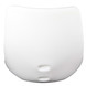 SEAT, WHITE PLASTIC NO ARMREST-102720W
