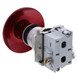 Red Mushroom Emergency Stop Push Button Switch - Industrial Grade Safety Switch for TUG 660/661/663 Series Conveyor Belt Loaders