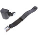 2-Point 2-Inch ALR Lap Seat Belt, Black Web for Ground Support Equipment