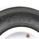 RAMPTECH Tire/Wheel400X8 Solid 2 Stage, White 2 1/2 Hub Pilot