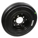 RAMPTECH Solid Tire/Wheel Assembly 400X8 2 Stage Black 3 3/8 Hub Pilot