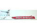 Bypass Pin with Flag for 737-100-500 & 707 Aircraft