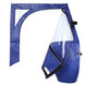 Vinyl Right-Hand Door in Blue for Ground Support Equipment