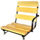 Hardwood One Arm Seat for NMC-Wollard CMPS-228, TUG 660, and More