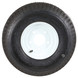 WHEEL, WHITE W/ 5.70 X 8 PNEUMATIC TIRE-241056