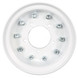 RIM, 10 x 5 INCH SPLIT WHITE-T61300125