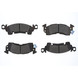Brake Pads Set of 4 for Charlatte CT5G, Eagle TT Series, Harlan HT Series, Tiger, Tug Models