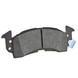 Brake Pads Set of 4 for Charlatte CT5G, Eagle TT Series, Harlan HT Series, Tiger, Tug Models