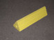 RAMPTECH Yellow Wheel Chock, 10 lb, 4.5 x 16 Inch for Ground Support Equipment