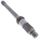 Short Axle Shaft with Ring for JBT Mini Brute M-30/M-40/M-50/M-60, Tiger TIG-30-70/TIG-50, Tug M1A