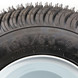 ASSY- 165X65X8 TIRE W/ 4 HOLE WHT RIM-DM1658B41