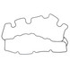 Cylinder Head Cover Gasket for Charlatte TD225, Perkins 404C-22, TLD ABS-580, NBL Models