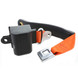 Retractable Orange Seat Belt - 69 Inch Length for Ground Support Equipment