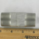 304 SS Pipe Nipple, 1" NPT x 3" Length for Ground Support Equipment