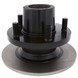 Charlatte Brake Hub and Rotor Assembly for CFB2000E, CLT200E, T135, T-137, TE.225, TE.425