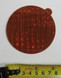 Yellow Round Reflector for Ground Support Equipment