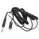 Coiled Extension Headset Cord 26 Ft for Aviation Ground Support Equipment