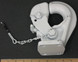 Hook Pintle White with Cotter Pin for Aviation Ground Support Equipment