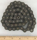 CHAIN, 40 RIVETED STEEL ROLLER-RC40CHAIN