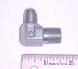 Adaptor 90° 06MNPT to 06MJIC for Aviation Ground Support Equipment