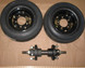 AXLE, WITH HUBS/TIRES/RIMS-A1050B