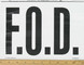 FOD  LABELS-32441PC1
