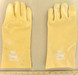 Yellow PVC Coated Glove for Aviation Ground Support Equipment Use