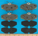 BRAKE PAD SET, NON-METALLIC-M3ND4096