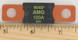 Fuse Mega 100 Amp Yellow for Aviation Ground Support Equipment