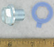Oil Drain Plug M14-1.50 with 17mm Hex for Aviation Ground Support Equipment