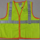 Safety Vest XL with Reflective Tape for Ground Support Equipment