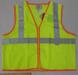 Safety Vest XXL with Reflective Tape for Ground Support Equipment Operators