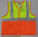 Safety Vest with Reflective Tape for Aviation Ground Support Equipment