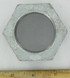 Bushing Hex 2 x 1.5 Inch Galvanized for Ground Support Equipment