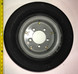 Tire and Wheel 400x8 with 3-3/8 Pilot, Grey – Aviation Ground Support Equipment Part