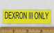DECAL, DEXRON III-440E98015