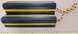 Wheel Chock 6.6x24x6 Black Set of 2 with Rope for Ground Support Equipment