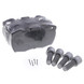 Ceramic Disc Brake Pads Kit for Aviation Ground Support Equipment Wheels