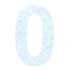 DECAL, NUMBER 0 DI for Aviation Ground Support Equipment