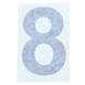 DECAL, NUMBER 8 DI for Aviation Ground Support Equipment