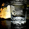 7 3/4 oz. Nob Hill Engraved With Bayou Rum Logo
