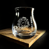 Burns Crystal Dram engraved with Chattanooga Whiskey Logo 