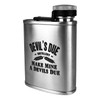 Stratoflask B.U.F.F.  Custom Engraved with Devils Due Distillery Logo