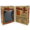 The Wingman Black Flask with Box Front & Back