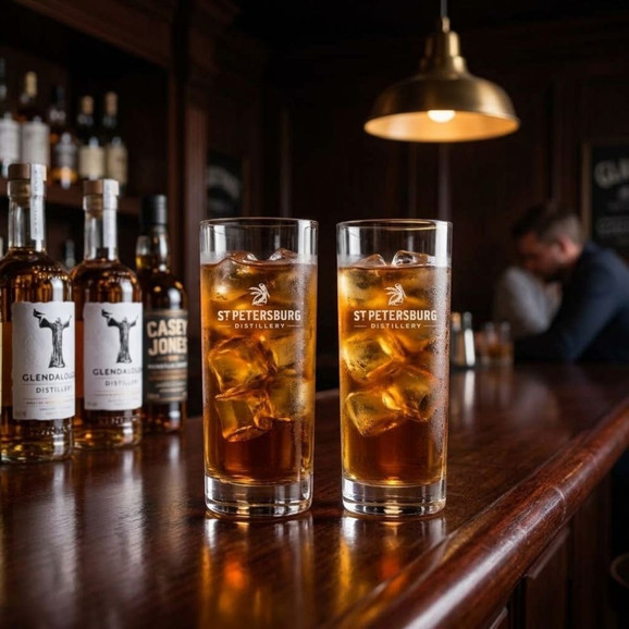 Custom Highball Glasses Give Tall Cocktails the Presentation They Deserve