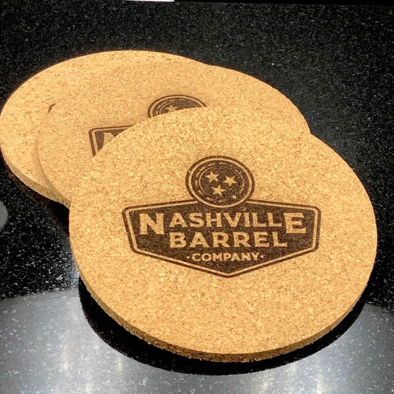 Round Cork Coaster, 30/Case - DISTILLERY PRODUCTS