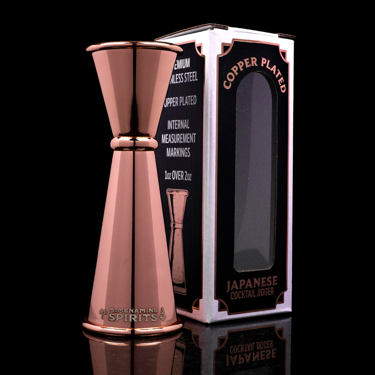 Copper Japanese Jigger, 20/case - DISTILLERY PRODUCTS