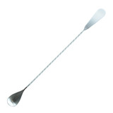 Wholesale Brushed Stainless Steel Bar Spoon engraved with your logo